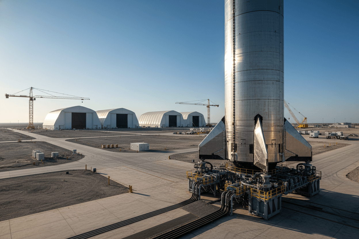 SpaceX plant 80.000 Funkstandorte für Mobilfunknetz