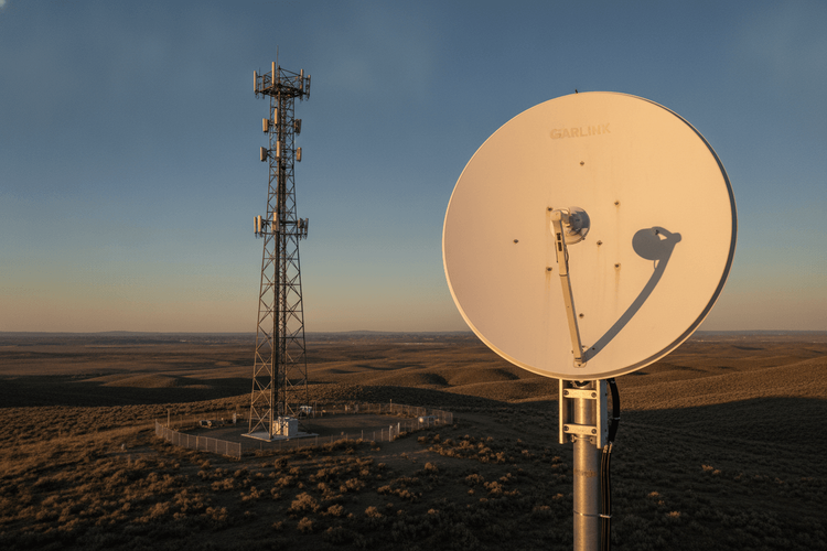 SpaceX greift AT&T, Verizon und T-Mobile mit Starlink an