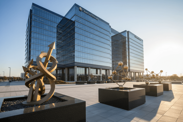 Charles Schwab steigert Gewinn um 34% - Handelsaktivität boomt