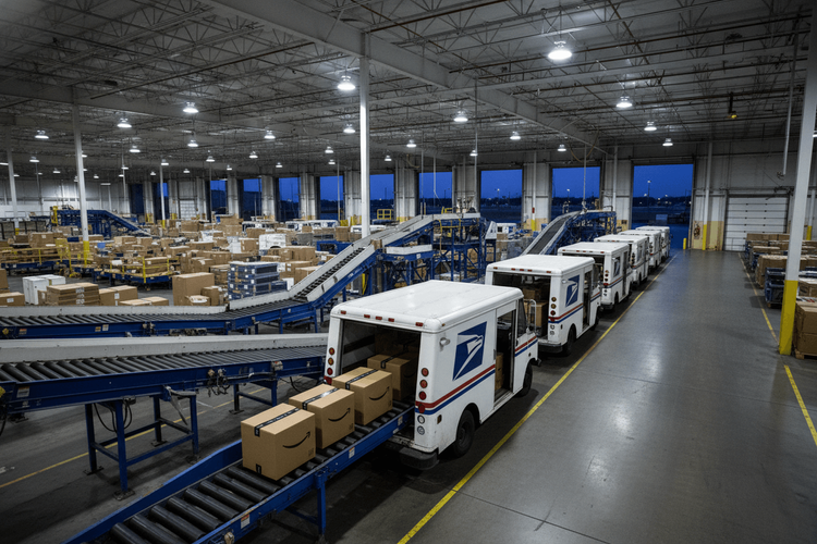 Amazon kürzt USPS-Pakete drastisch – Milliardenverlust droht