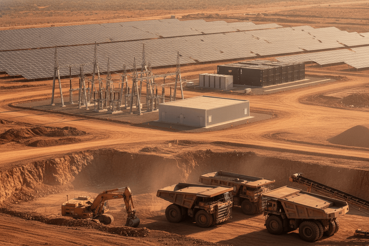 Südafrikanische Platinmine sichert sich 288 GWh erneuerbare Energie