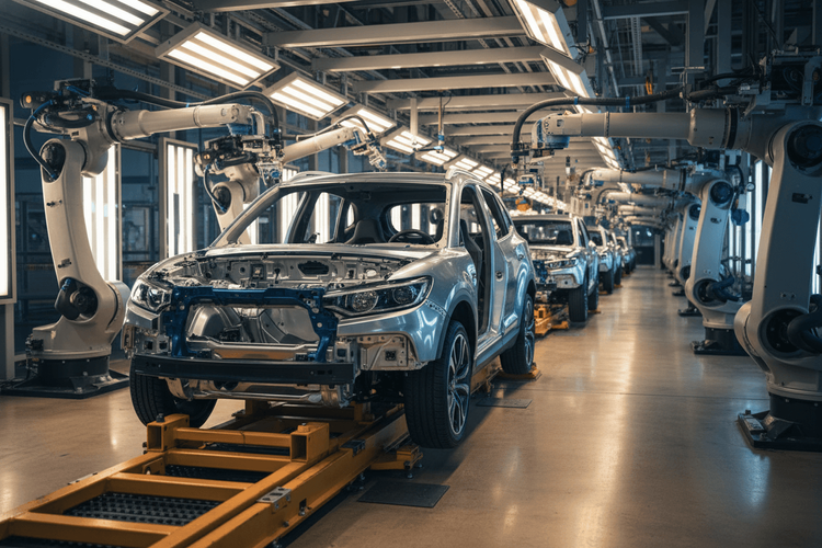 GM-Aktie steigt trotz schrumpfender Automobilindustrie stark an