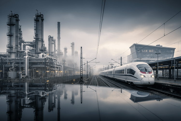 Deutsche Bahn, BASF und VW: Deutschlands Wirtschaft im Umbruch