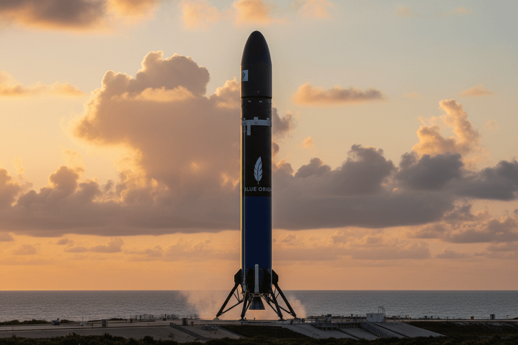 Blue Origins New Glenn scheitert bei erster kommerzieller Mission