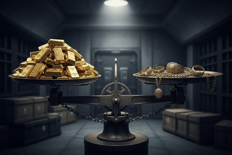 Goldnachfrage erreicht 2024 Rekordwert von 5.002 Tonnen