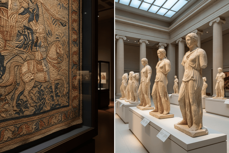 Teppich von Bayeux als Modell für Parthenon-Skulpturen-Rückgabe