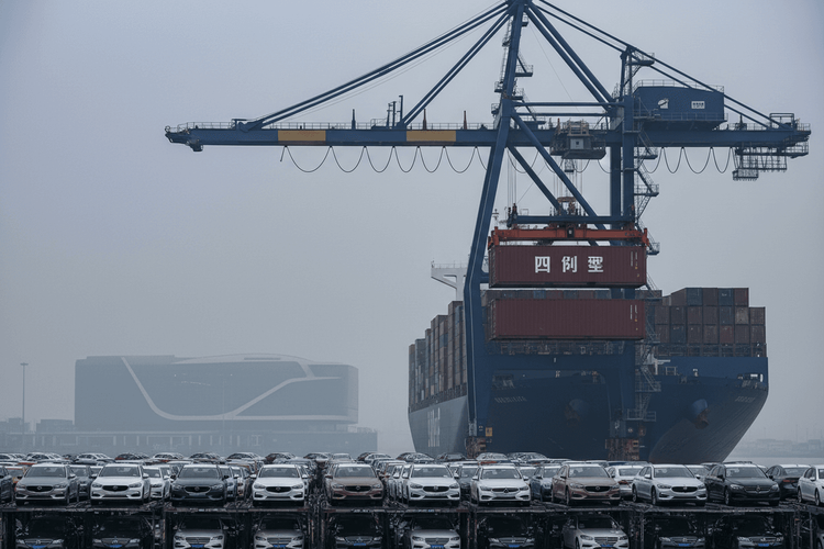 Westliche Autos umgehen Sanktionen über China nach Russland