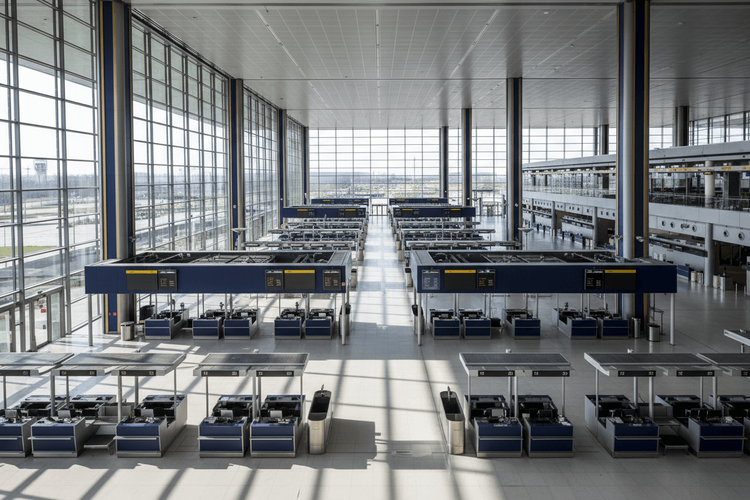 Ver.di-Warnstreik legt BER, München und Köln lahm