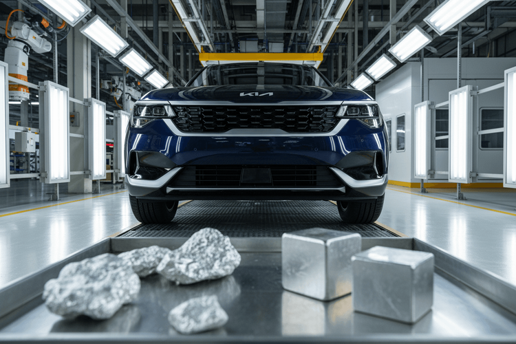 Kia warnt vor steigenden Kosten durch Platin-Preisanstieg