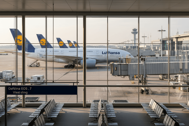 UFO-Streik bei Lufthansa: Flugausfälle an Ostern drohen
