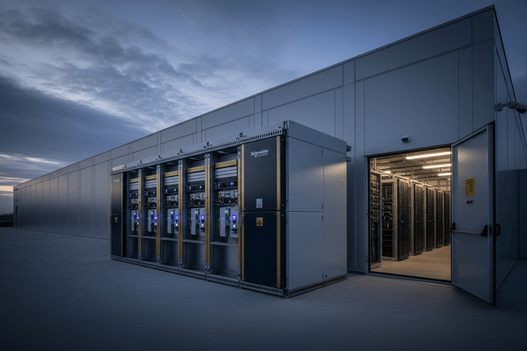 Schneider Electric übertrifft Erwartungen dank boomender Rechenzentrum-Nachfrage