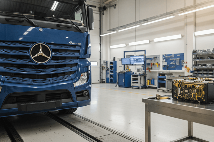 Daimler Truck ruft weltweit über 131.000 Mercedes-Lkw zurück