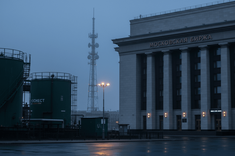 Russischer Aktienmarkt: MOEX Russia Index schließt schwächer