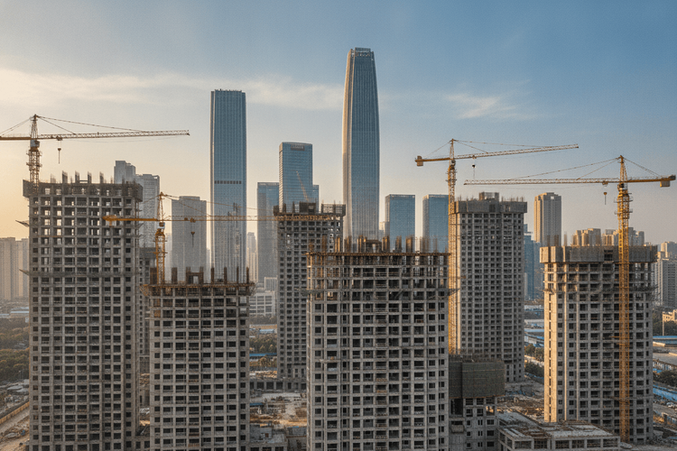 Chinas BIP-Wachstum fällt auf 4,3 Prozent und verfehlt Jahresziel