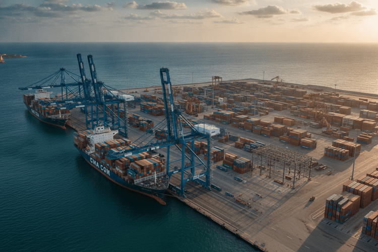CMA CGM und Asyad bauen 400-Millionen-Dollar-Terminal in Sohar