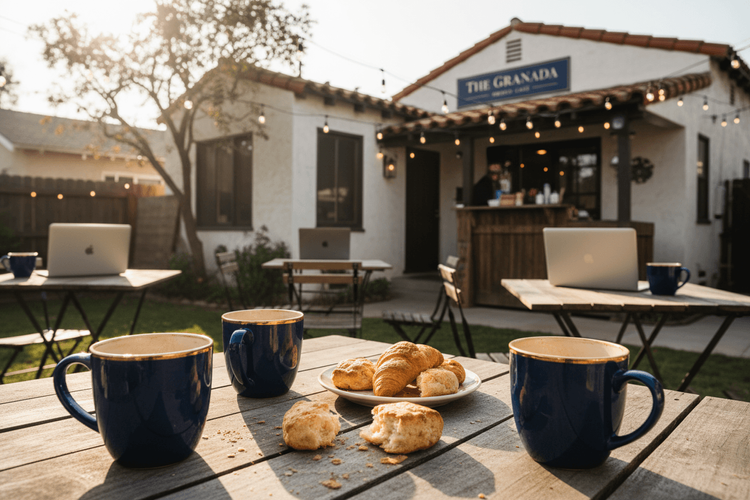 Los Angeles: Ehepaar betreibt erfolgreiches Café im eigenen Wohnhaus
