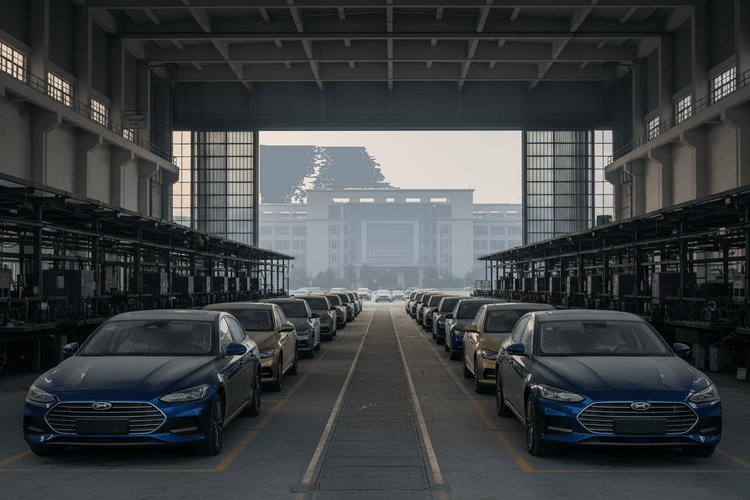 China-Automarkt: Absturz im Januar trifft BYD besonders hart