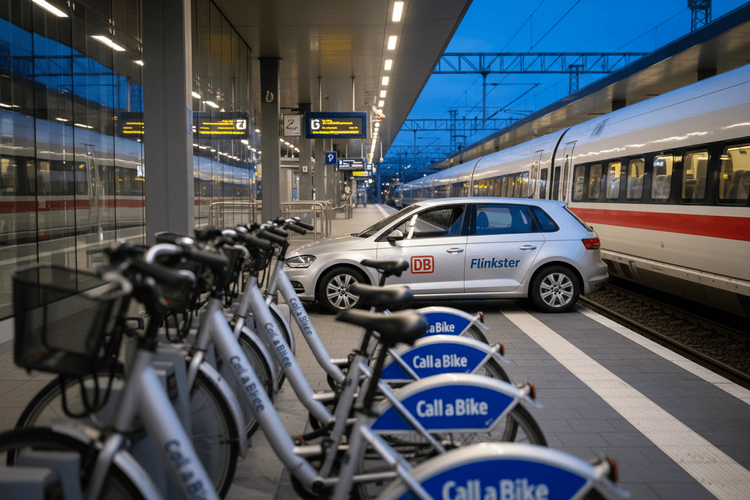 Deutsche Bahn stellt Flinkster und Call a Bike auf den Prüfstand