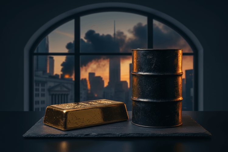 Sachwerte auf Höhenflug: Gold und Öl steigen stark