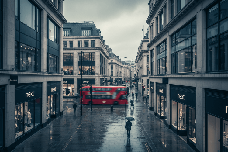 Britischer Einzelhandel: Umsätze sinken weniger als erwartet im Februar