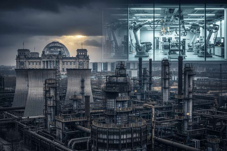 Deutschlands Wirtschaft: Industriekrise, Geopolitik und Rüstungsboom 2026