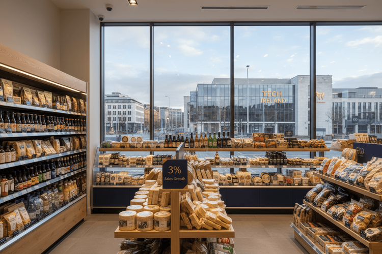 Irlands Einzelhandelsumsätze legen im Januar um 3 Prozent zu