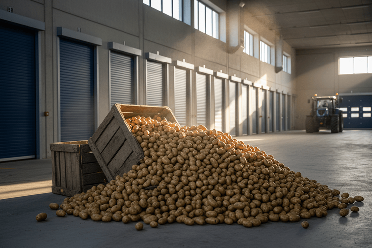 Erzeugerpreise fallen um 8,3 Prozent: Kartoffel-Schwemme drückt Inflation