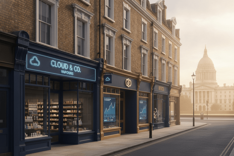 Großbritannien plant strengere Regeln für Vape-Shops und Wettbüros