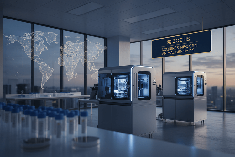 Zoetis übernimmt Neogen-Genomiksparte für 160 Millionen Dollar