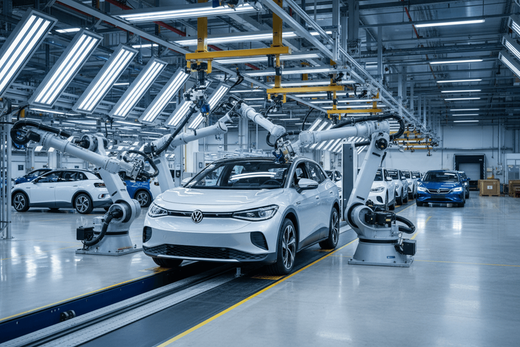 Volkswagen überholt BYD und führt wieder Chinas Automarkt an