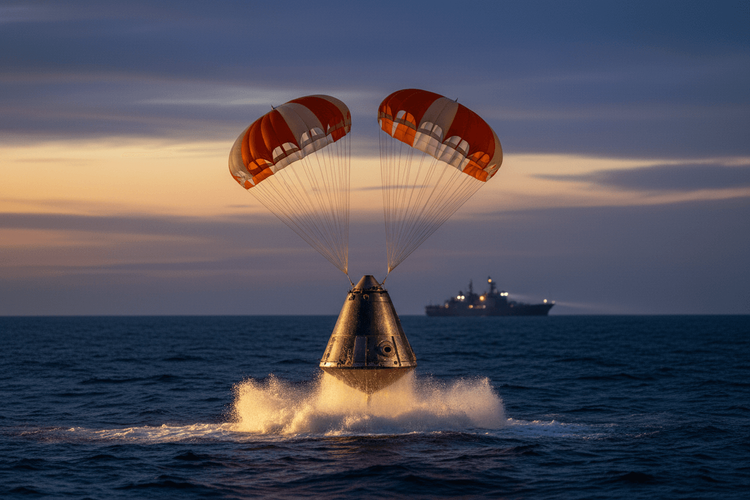 Artemis II: Astronauten kehren nach historischer Mondmission zur Erde zurück