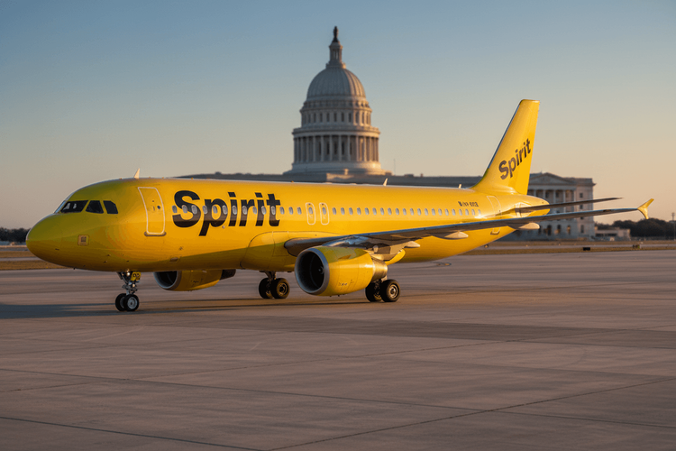 Spirit Airlines: Trump-Rettungspaket mit 500-Millionen-Dollar-Darlehen in Prüfung