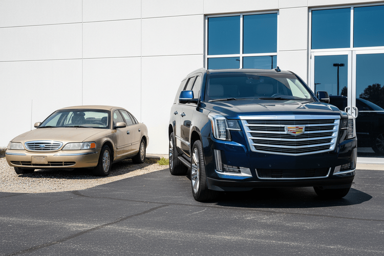 Neuwagen werden in den USA zunehmend zum Luxusgut der Wohlhabenden