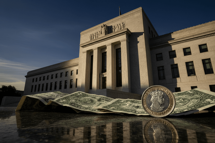Dollar gewinnt vor Fed-Protokoll – Pfund trotzt sinkender Inflation