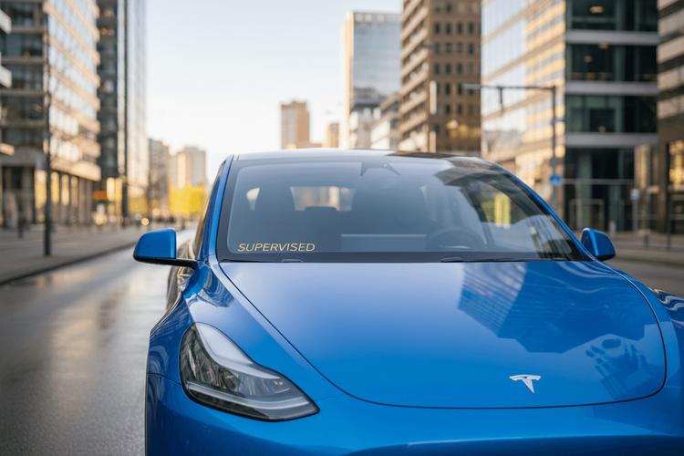 Teslas FSD in Europa: Warum das System kaum eine Rolle spielt