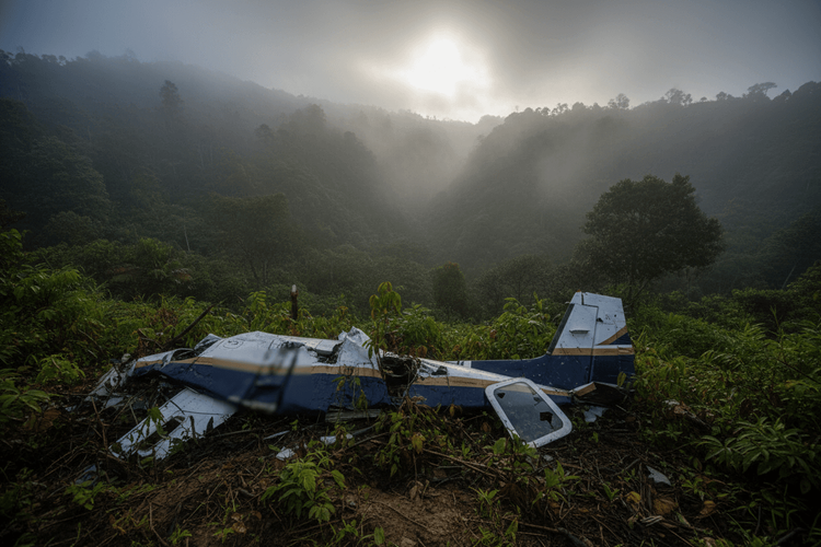 Flugzeugabsturz in Indonesien: Wrackteile von Überwachungsflugzeug gefunden