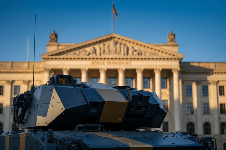 DAX durchbricht 25.000-Punkte-Marke – Rüstungsaktien führen Rally an