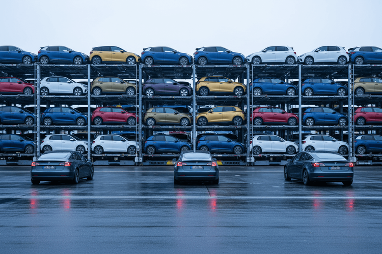 Tesla-Neuzulassungen in der EU brechen im Januar ein