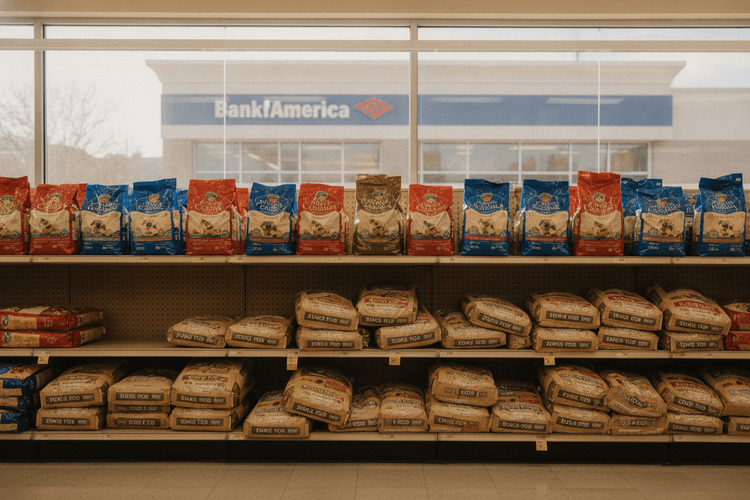 Bank-of-America-Chef Moynihan liest US-Konsumklima am Tierfutterregal ab