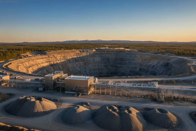 Outokumpu plant Kreislaufwirtschafts-Ökosystem rund um Kemi-Chrombergwerk