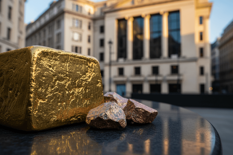 FTSE 100 auf Rekordhoch: Gold und Bergbau glänzen