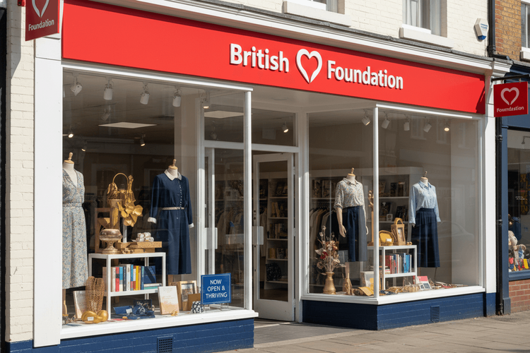 British Heart Foundation schließt rund 150 Charity-Shops in Großbritannien