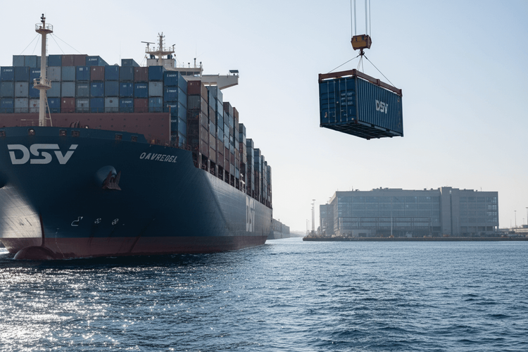 DSV erwartet sinkende Frachtraten durch Rückkehr zum Roten Meer