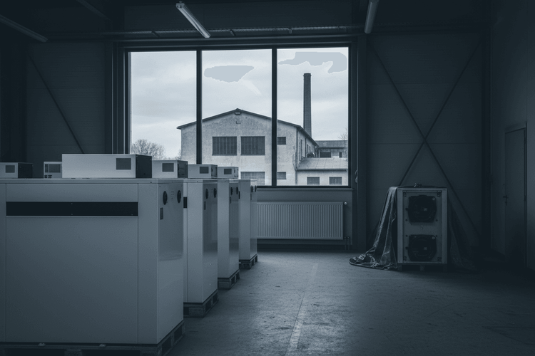 Heizungsindustrie: Absatz bricht auf 15-Jahres-Tief ein