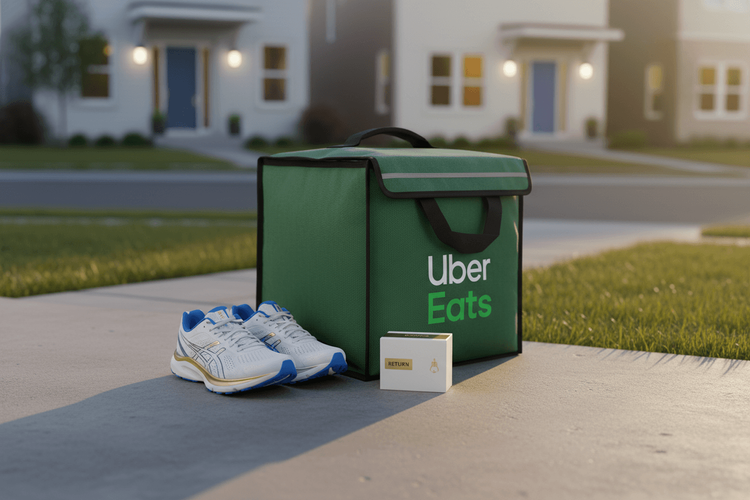 Uber Eats startet Retouren-Service direkt von der Couch