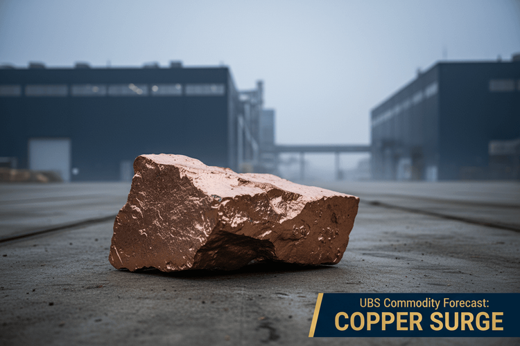 UBS erhöht Kupferpreisziel auf 15.000 Dollar je Tonne