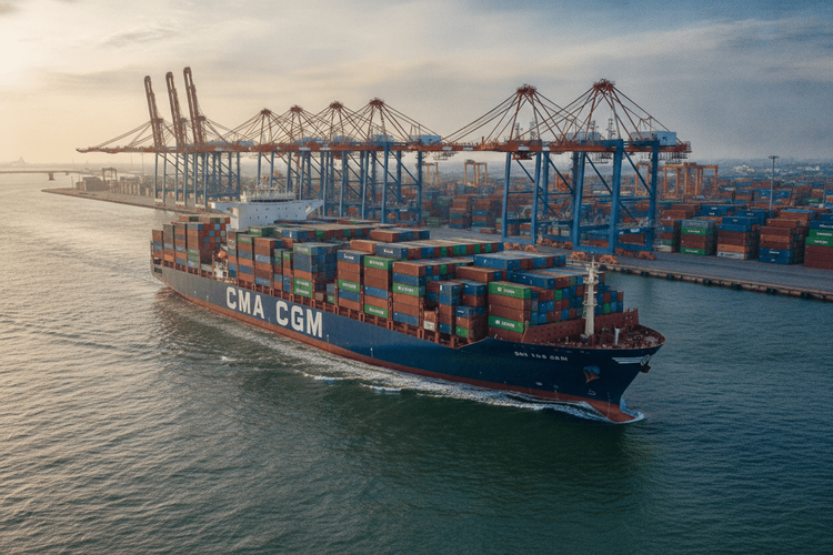CMA CGM profitiert von Vorratskäufen vor Trump-Zöllen
