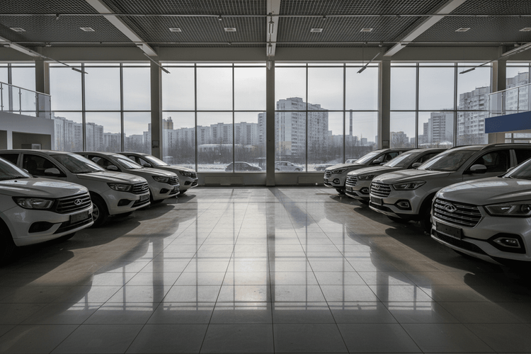 Russischer Automarkt 2025: Verkäufe brechen um 15,6% ein