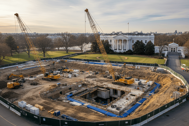 Bundesrichter stoppt Trumps Weißes-Haus-Festsaal – Berufung eingelegt