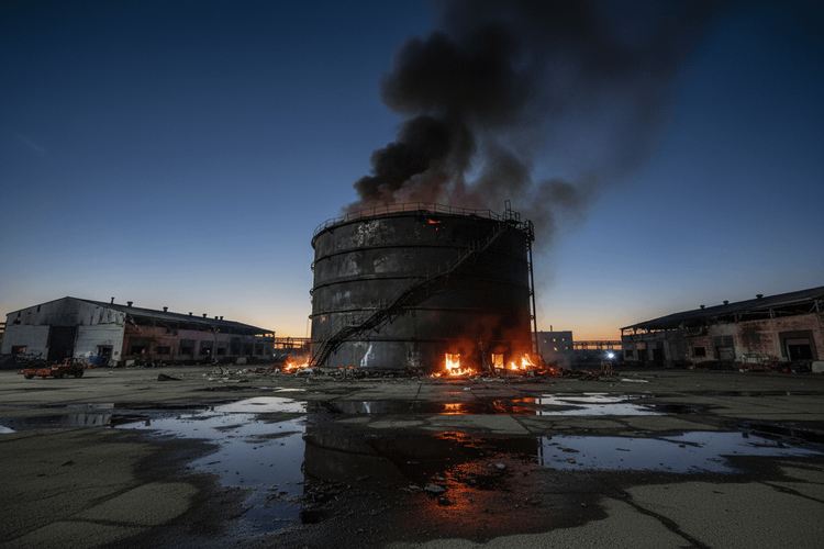 Ukrainische Drohnen treffen russischen Schwarzmeerhafen Taman – Ölinfrastruktur beschädigt